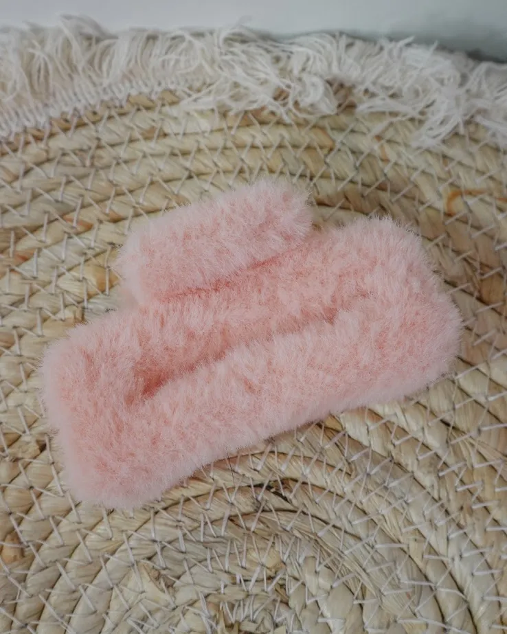 Soft Texture Square Hair Clip
