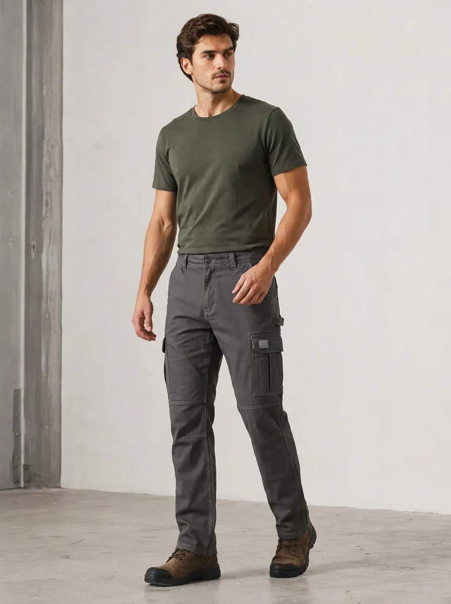 Men's Outdoor Utility Tactical Multi-Pocket Cargo Pants