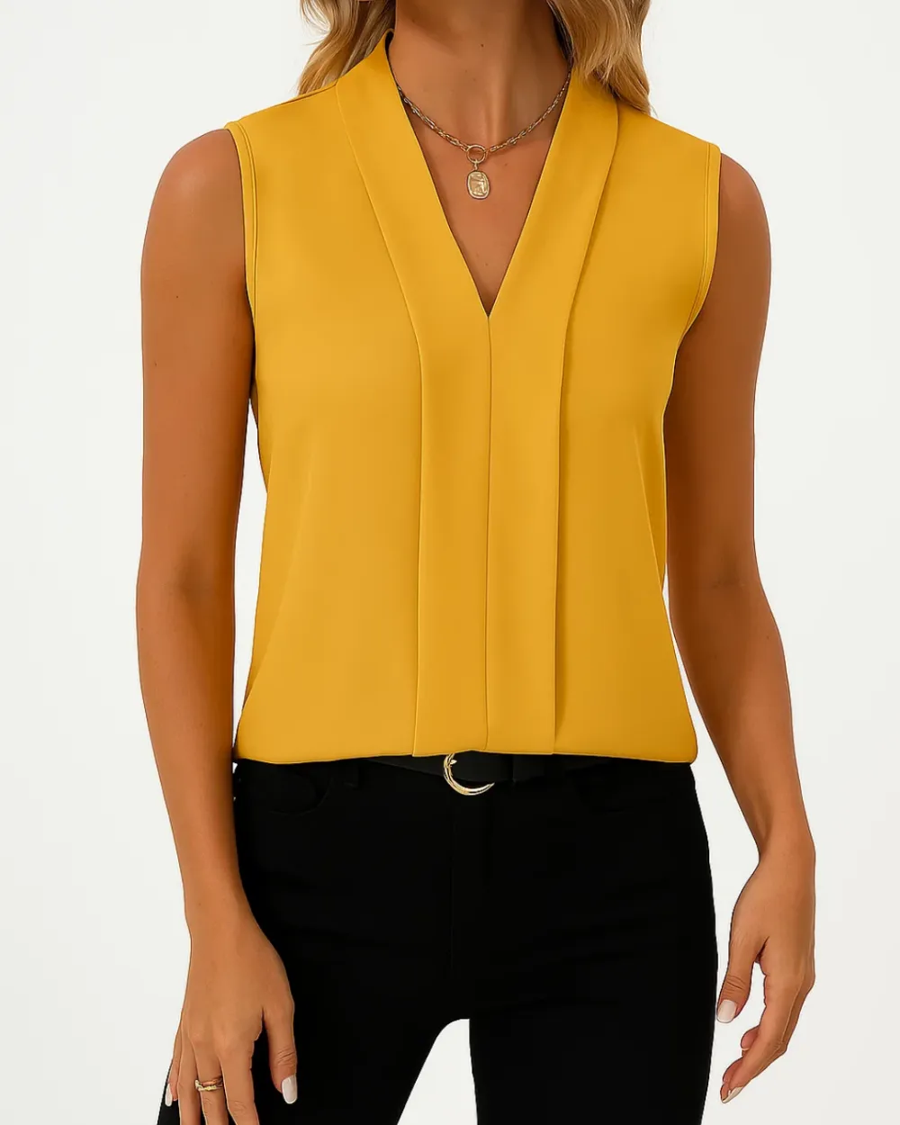  Sleeveless Blouse