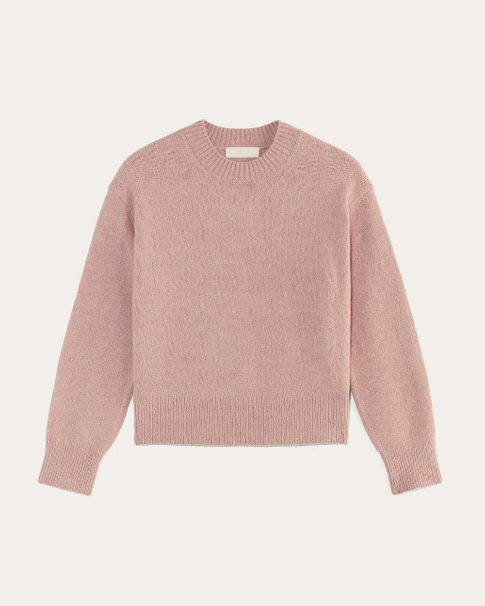 The Rose Color Classic Crew in Cashmere