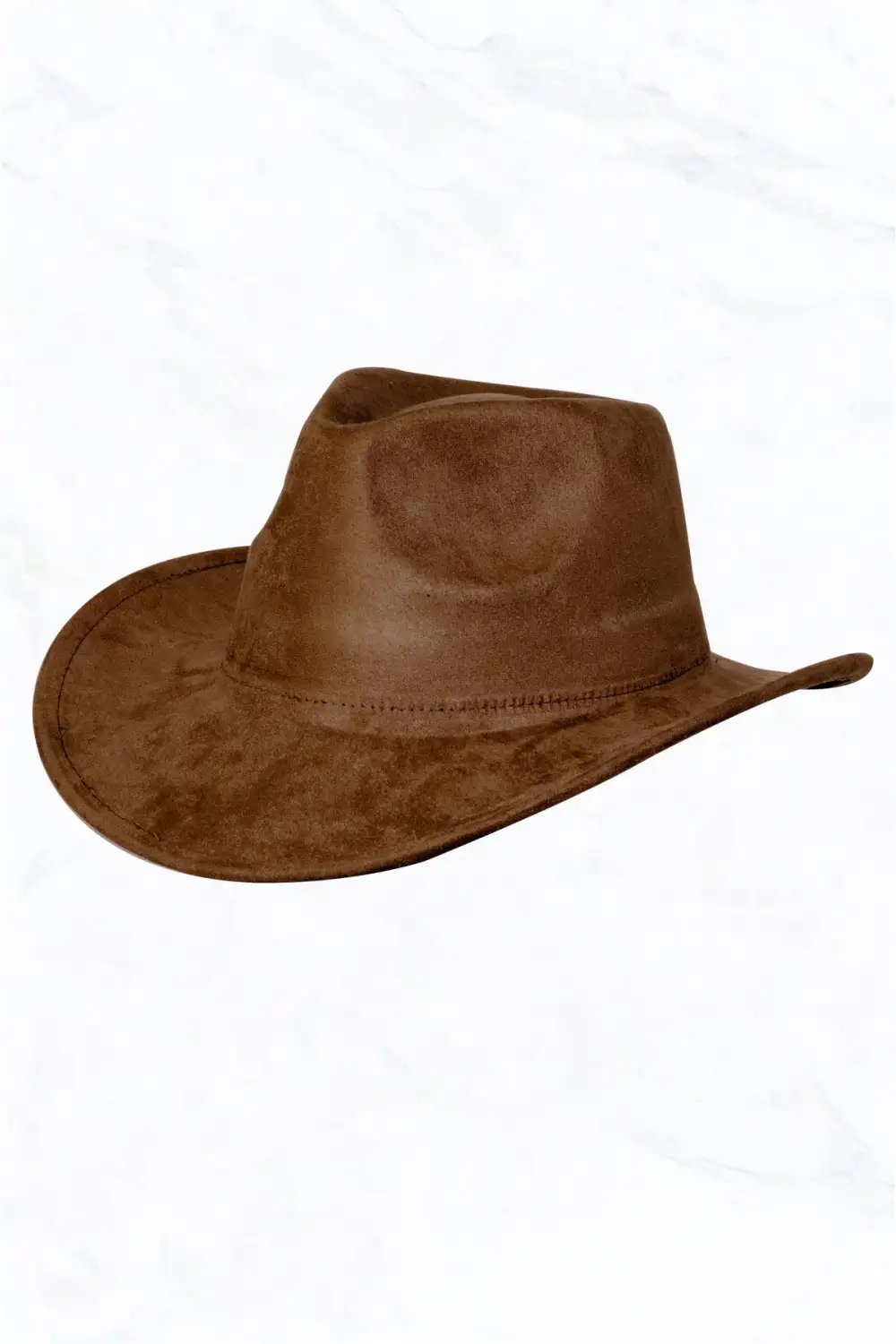 Suede Regular Cowboy Fedora Hat