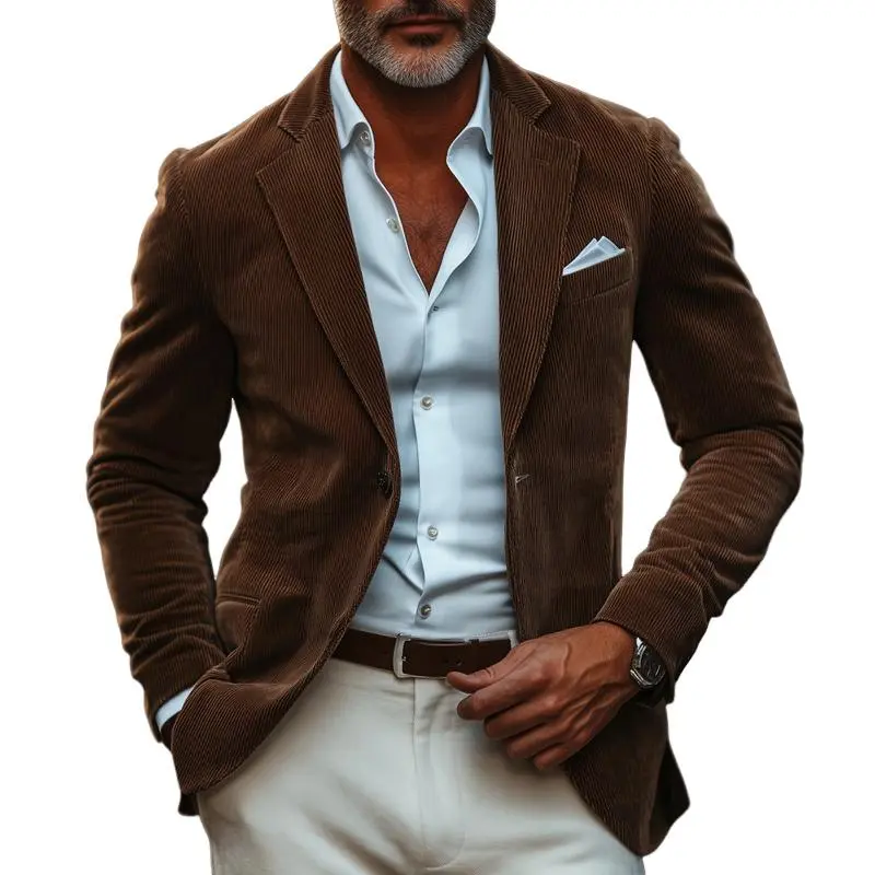 Easy Tailored Corduroy Blazer