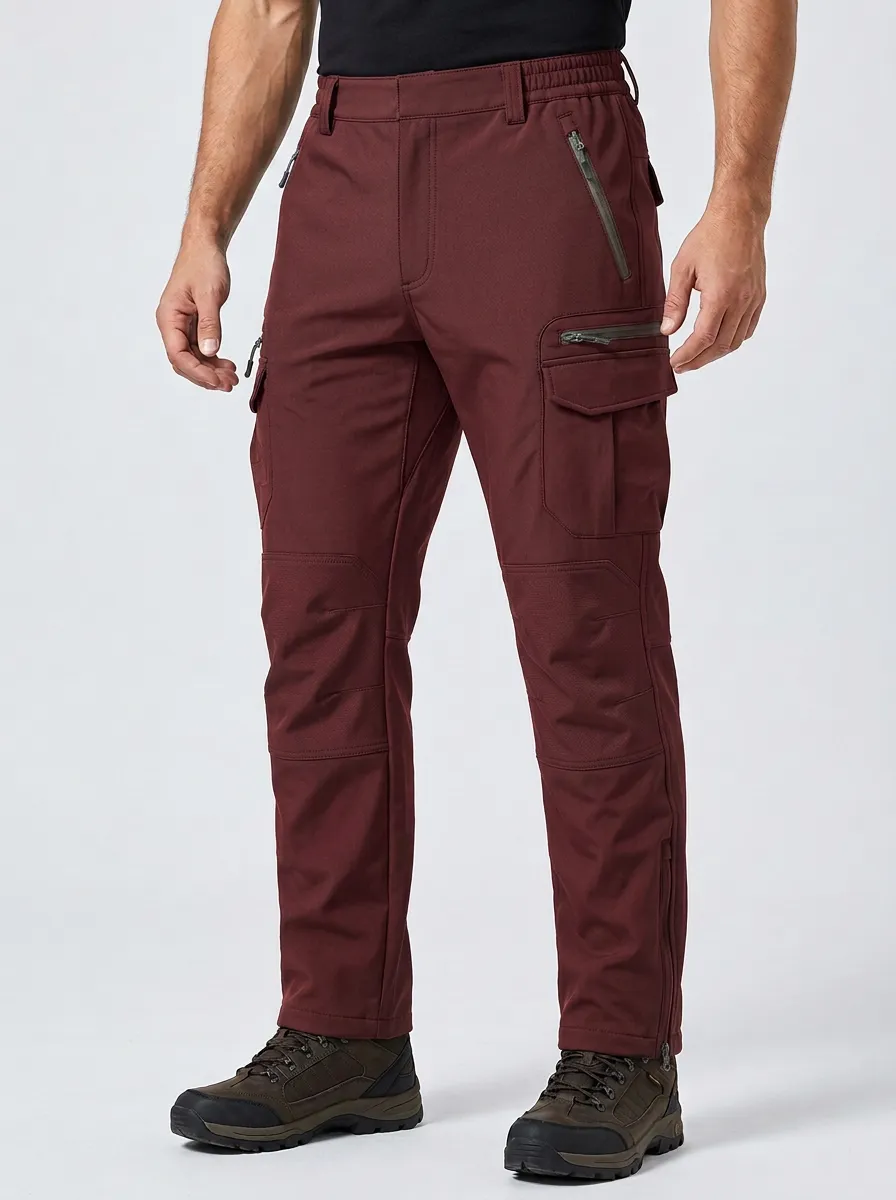 Men's Multi-Pocket Quick-Dry Outdoor Zip-Pocket Cargo Pants