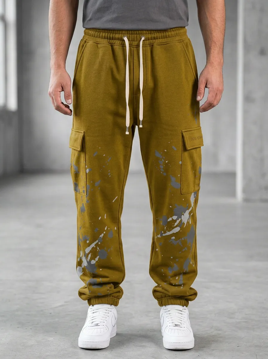 Outdoor Cargo Sweatpants Men's Cargo Joggers