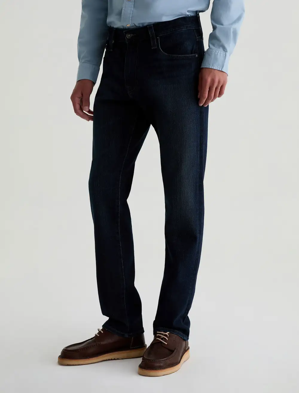 Men's Modern Slim Mid Rise Whiskered Jeans