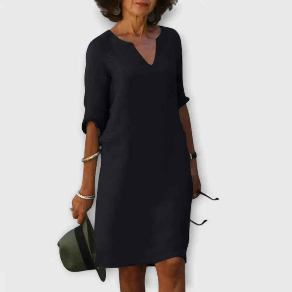 V-Neck Everyday Casual Dress