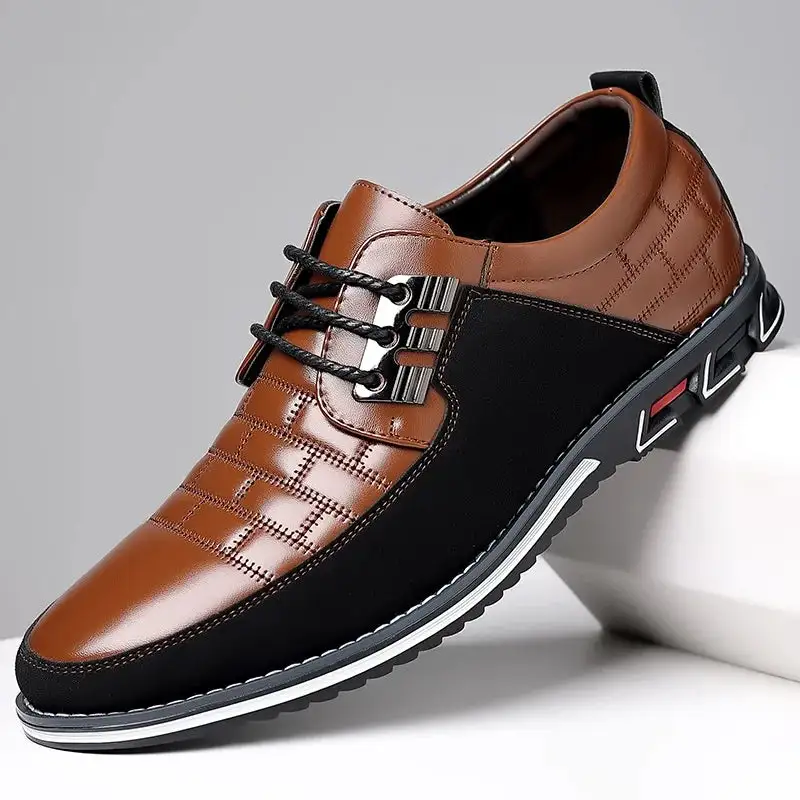 Two-Tone Business Casual Shoes