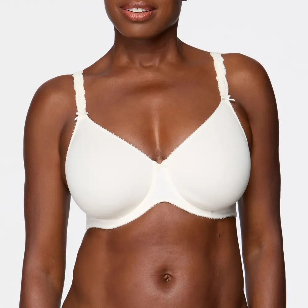 Women's Underwire Seamless Embroidery Breathable Smoothing Bra