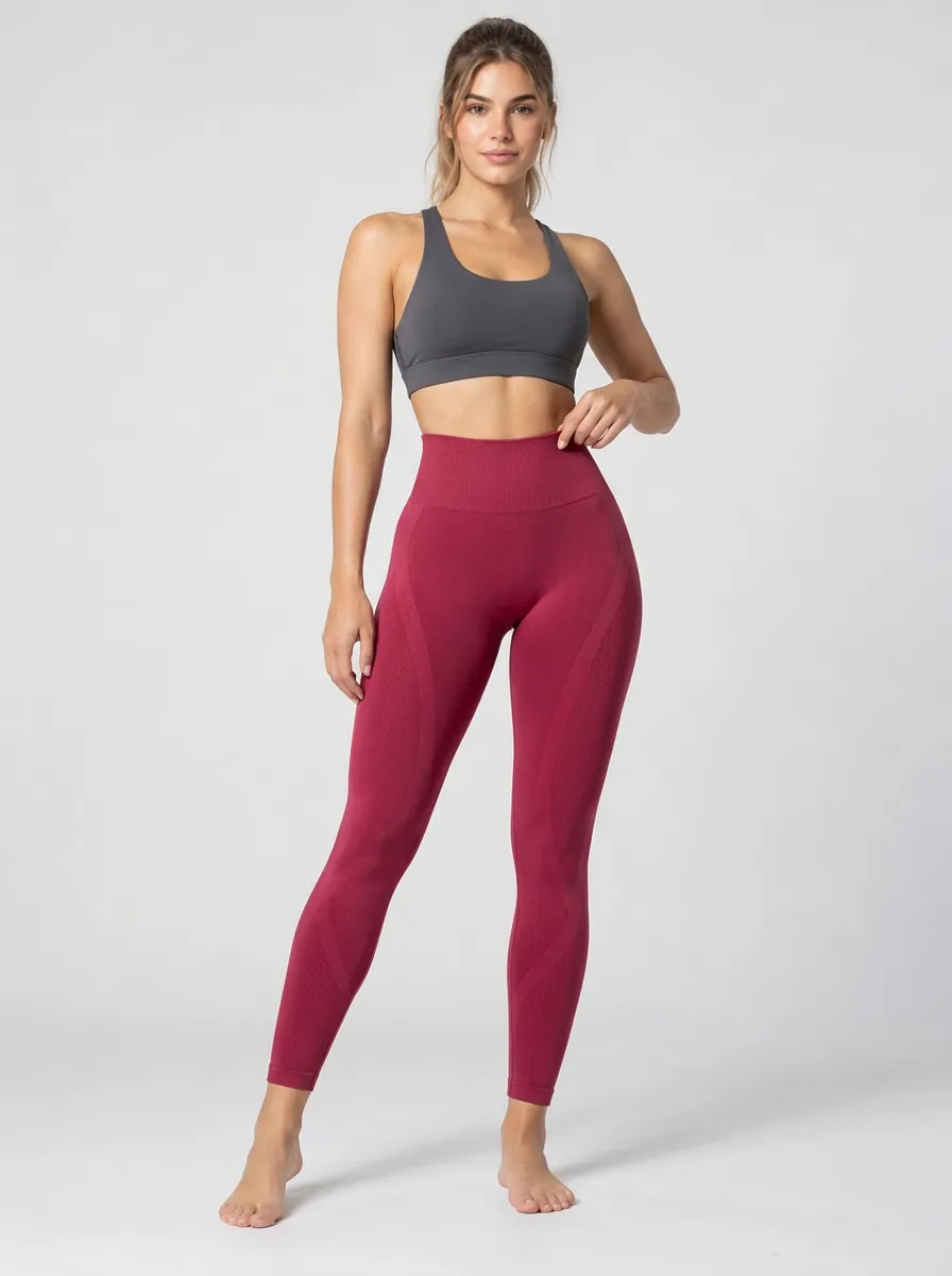 Women's Training Workout Printed Seamless Fitness Leggings