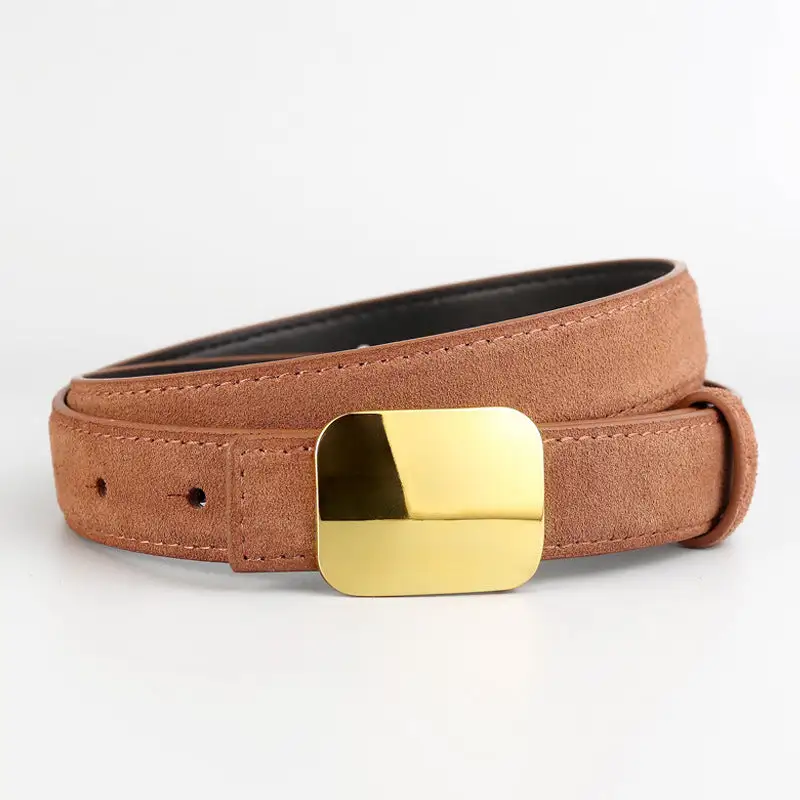 Rugged Statement Buckle Waist Belt