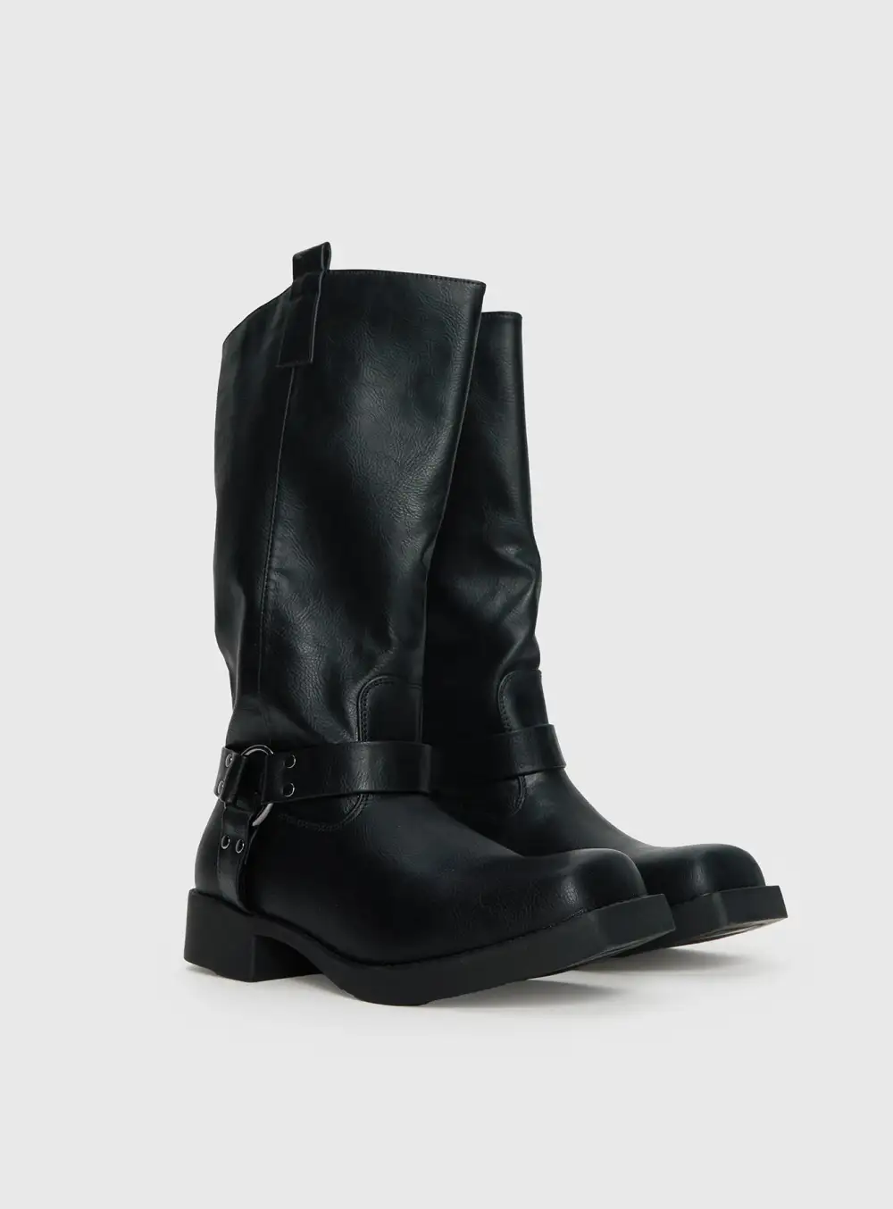 Easygoing Stacked Heel Boots