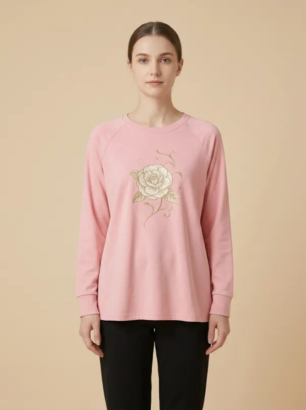 Women's Graphic Raglan Long-Sleeve T-Shirt