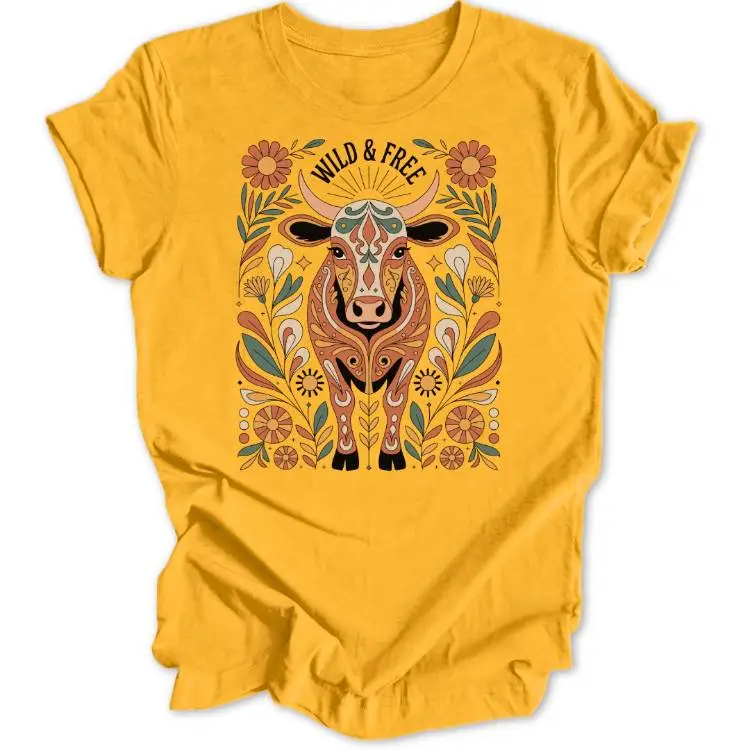 Wild Cow Unisex T-Shirt