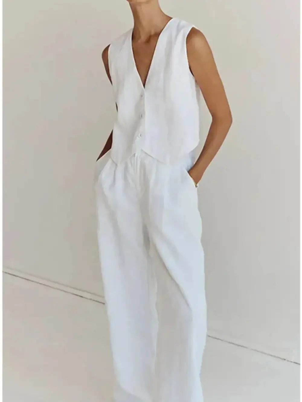 Easygoing Wide Leg Full Jumpsuit