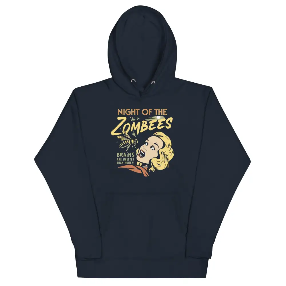 Night Of The Zombees Unisex Comfort Hoodie