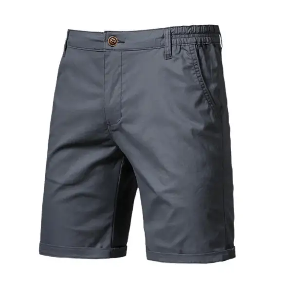 Men's Rolled Hem Chino Shorts