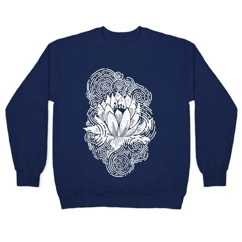 Casualwear Flower Crewneck Sweatshirt