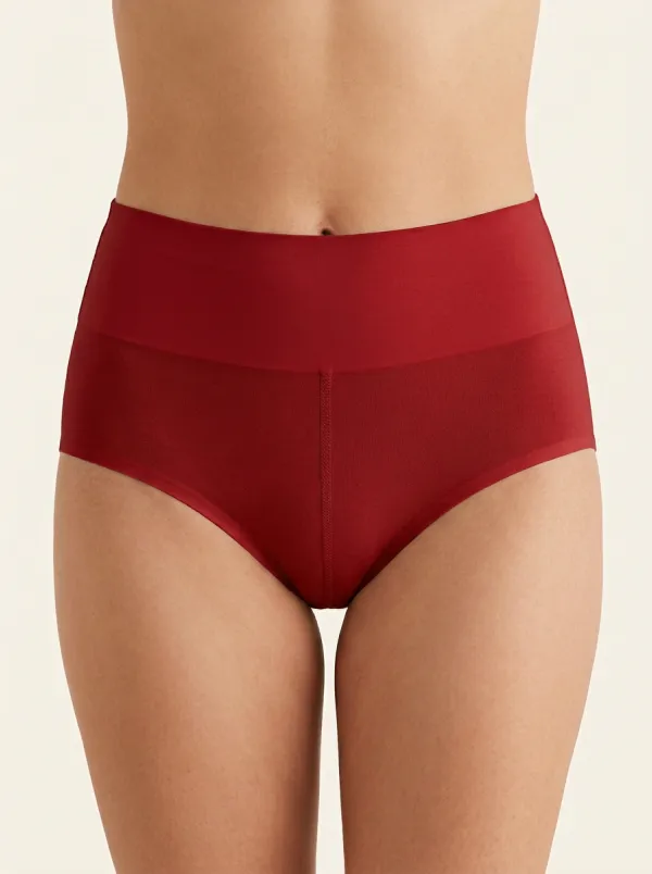 Women's Refined High-Waisted Seamless Panties