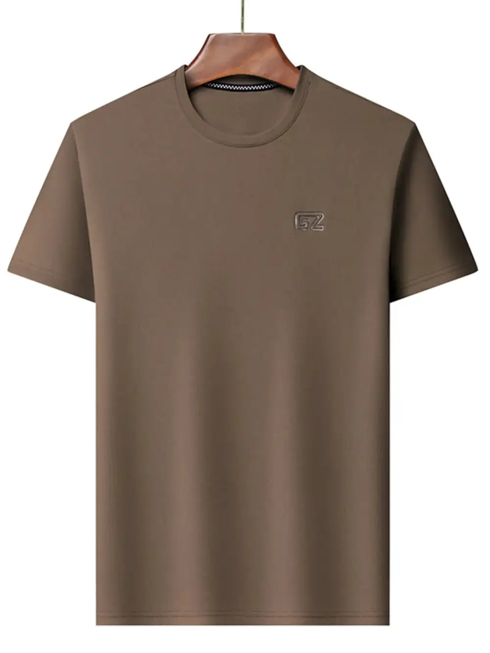 Straight Fit Crew Neck Short Sleeve Tee