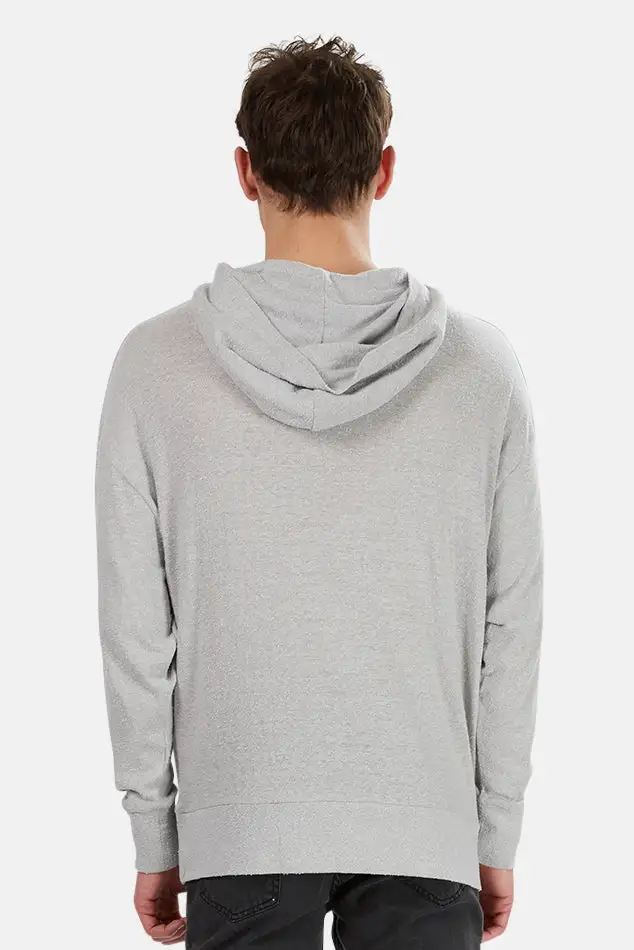 Cotton Hooded Pocket Sweater