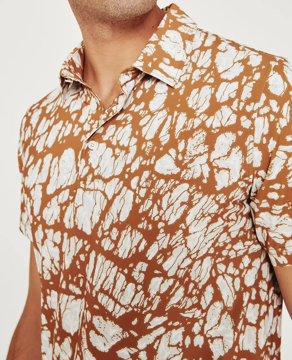Men's Short Sleeve Moisture Wicking Polo Shirt