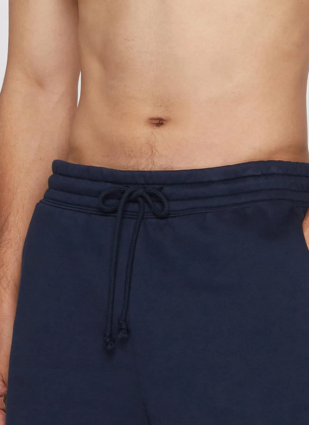 Casual Simple Loose Breathable Dark Blue Shorts