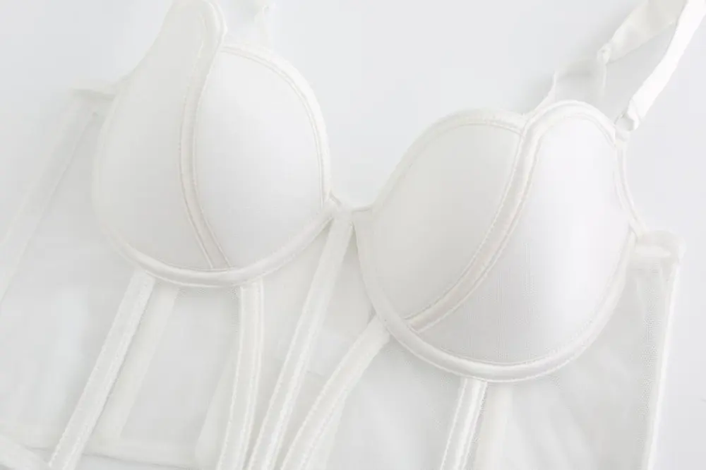 Mesh Fashion Vest Bra