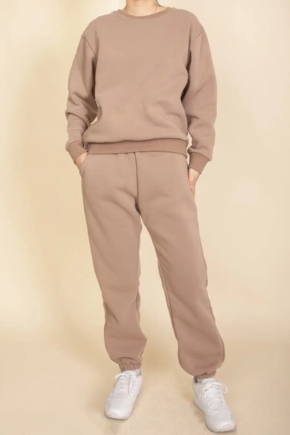 Classic Poly Fleece Crewneck Pullover