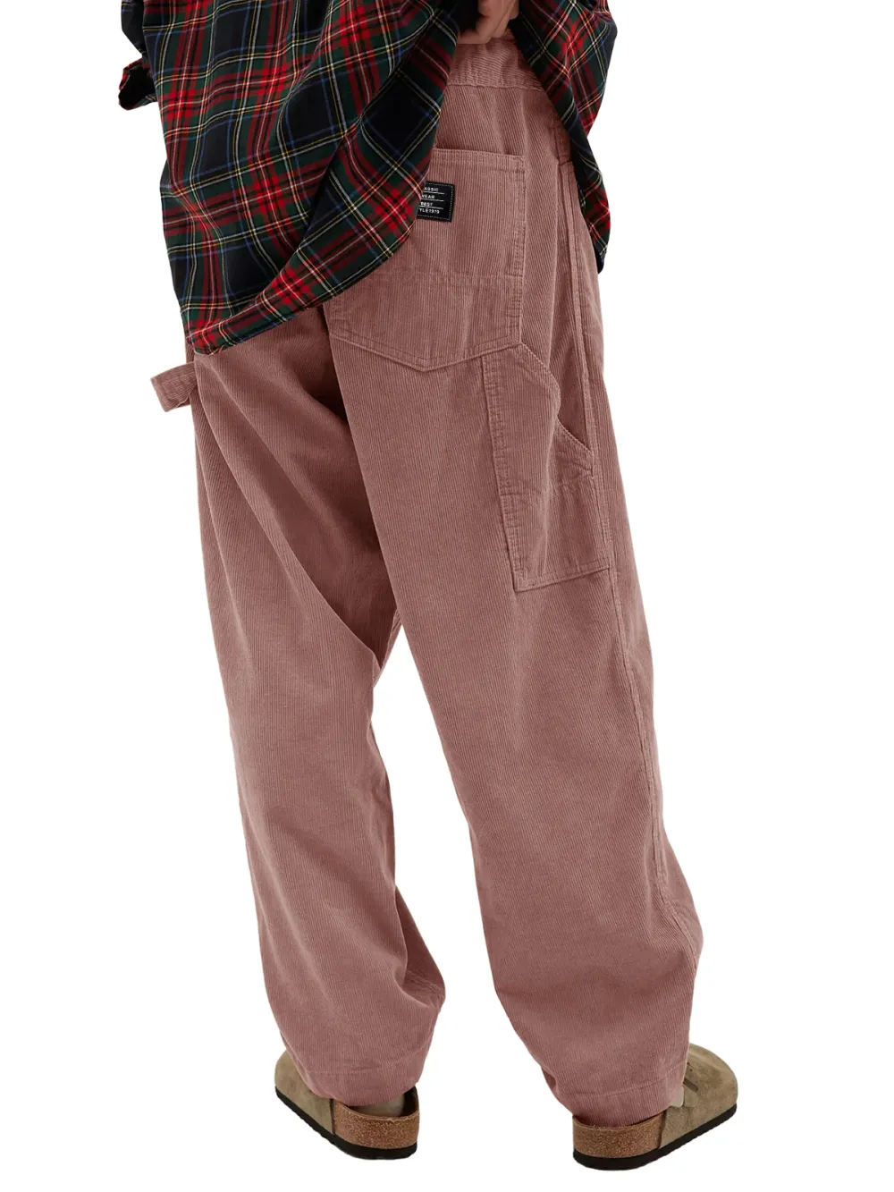 Structured Corduroy Utility Pocket Pants