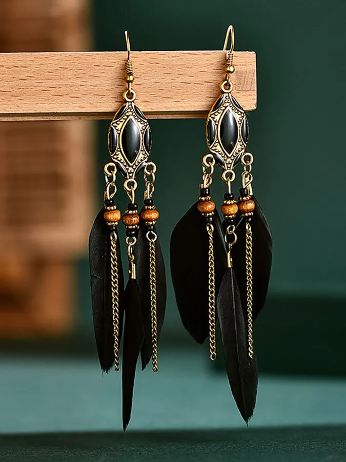 Boho Fringe Earrings
