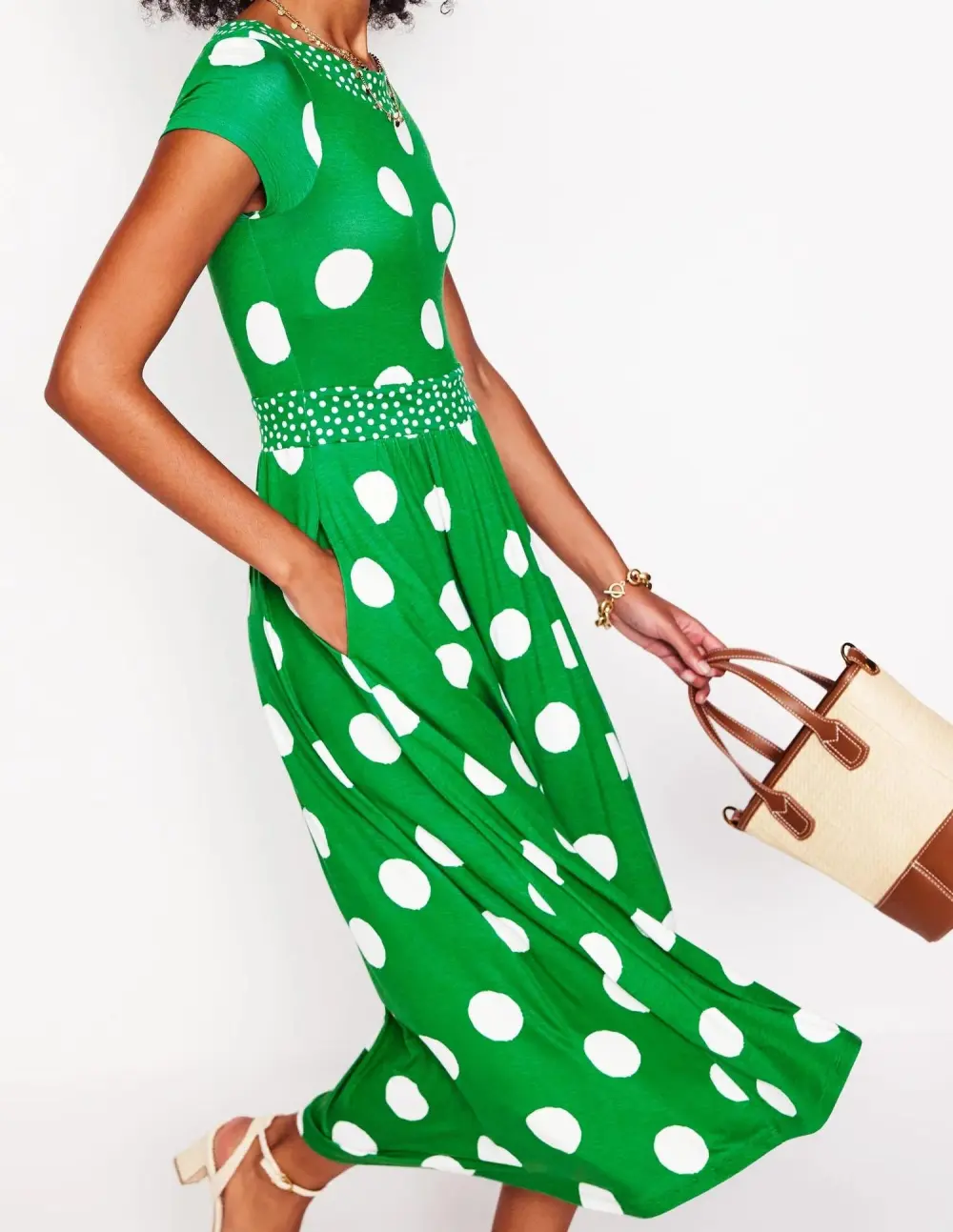 Melanie Jersey Midi Dress