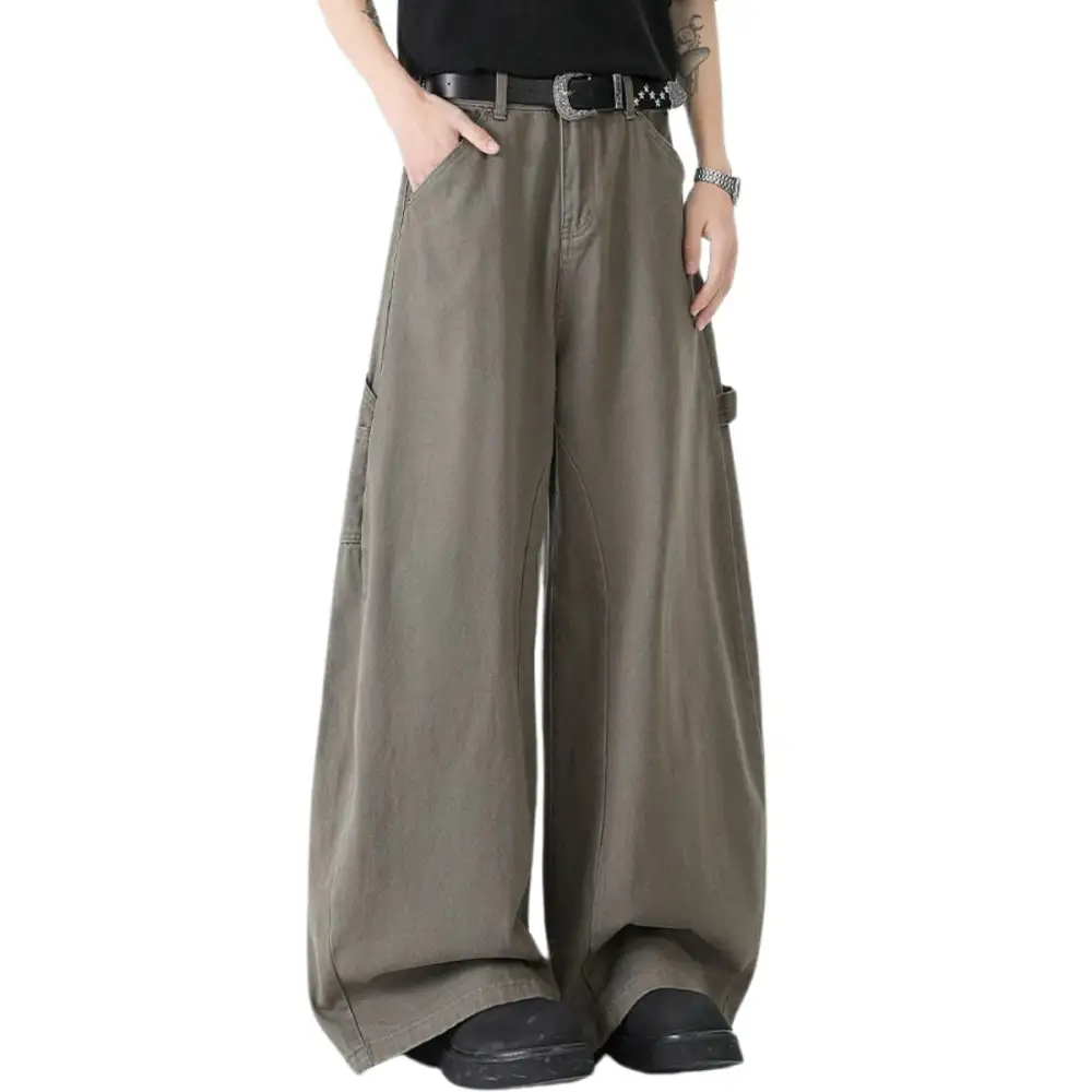 Barrel Leg Utility Men's Trousers