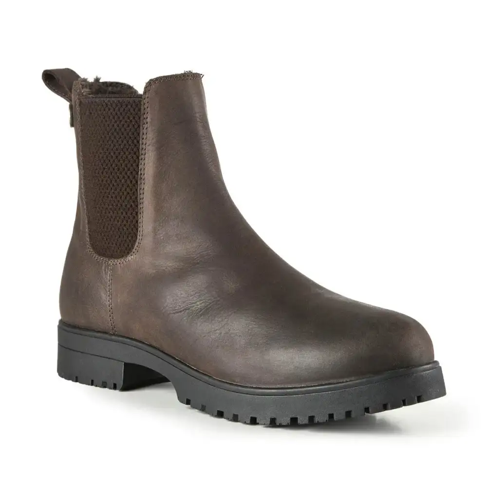 Weather-Ready Leather Paddock Boots