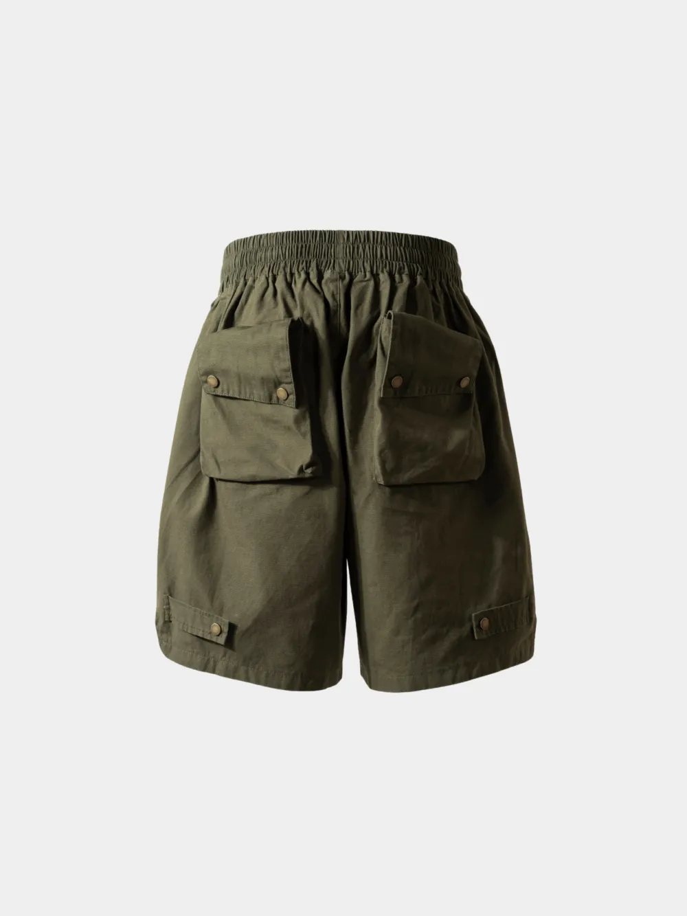 Relaxed Utility Pocket Casual Shorts