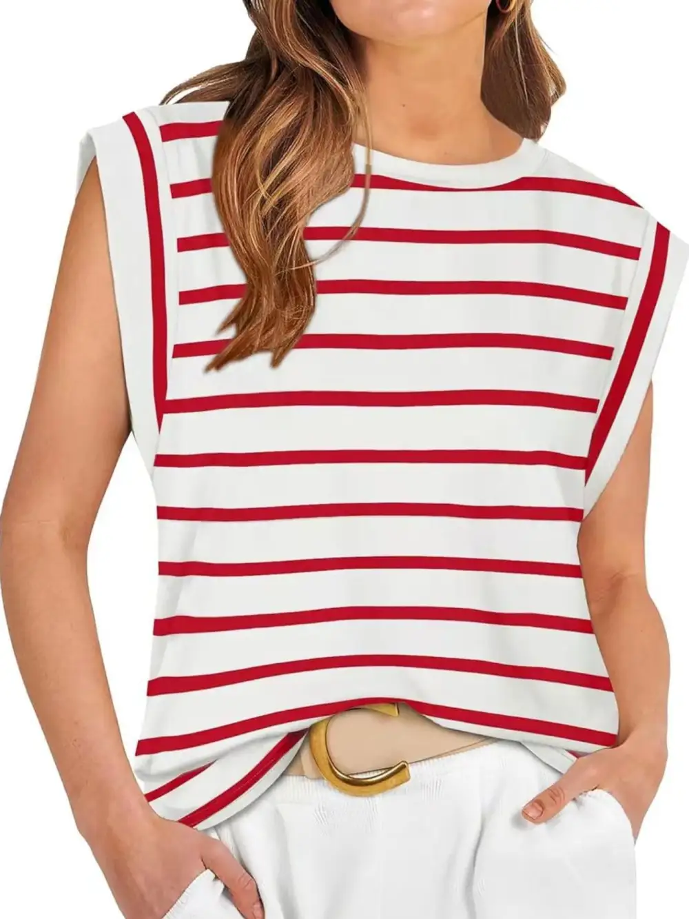 Casual Round Neck Tank