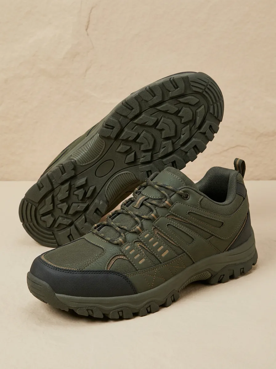 Men's Tactical Hiking Mesh Printed Outdoor Shoes