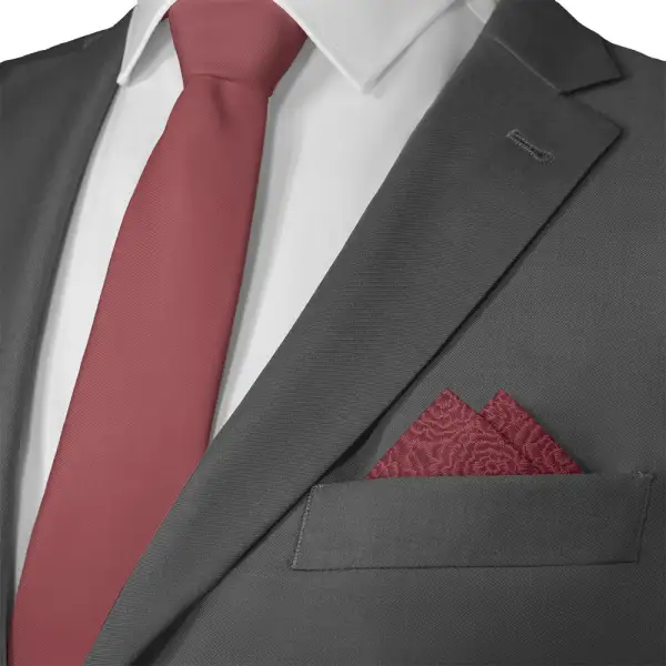 Smart Understated Floral Pocket Square