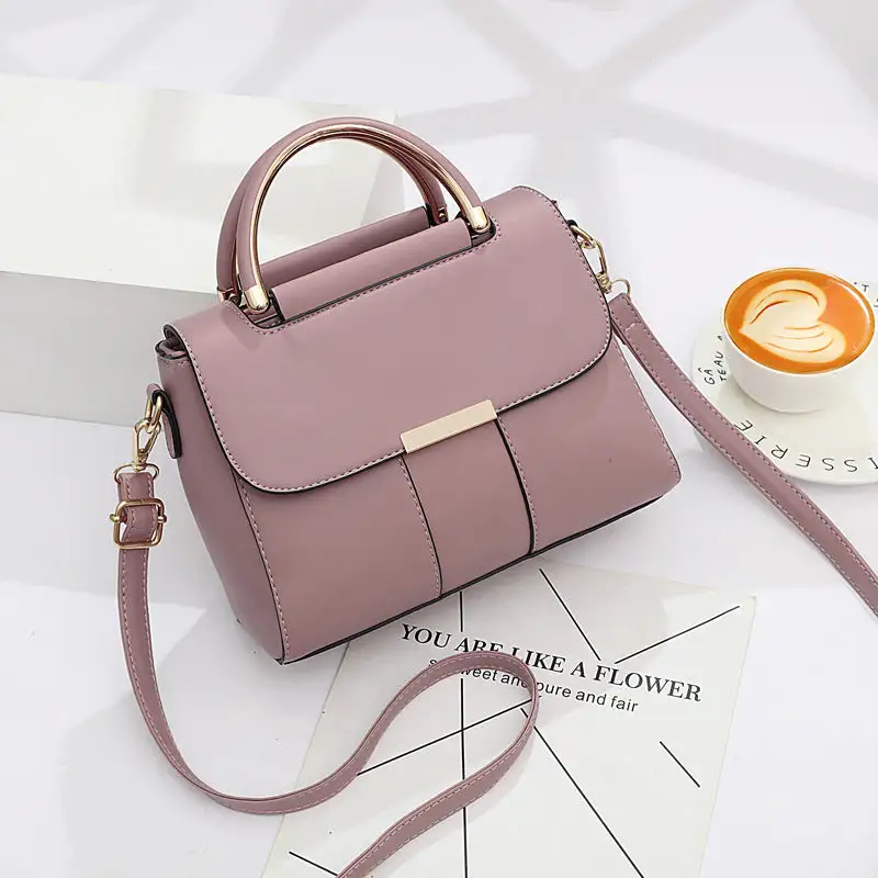 Korean Small Square Handbag – Trendy Shoulder Messenger Bag for Women