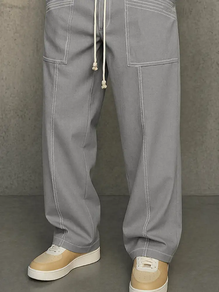 Classic Drawstring Waist Pants