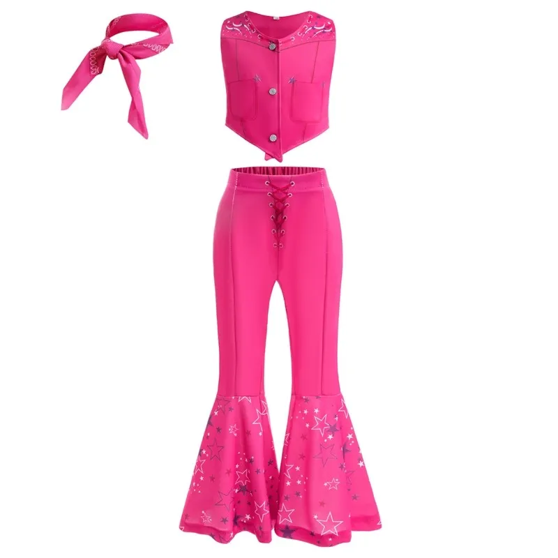 Versatile Sleeveless Top And Flared Long Pants Set