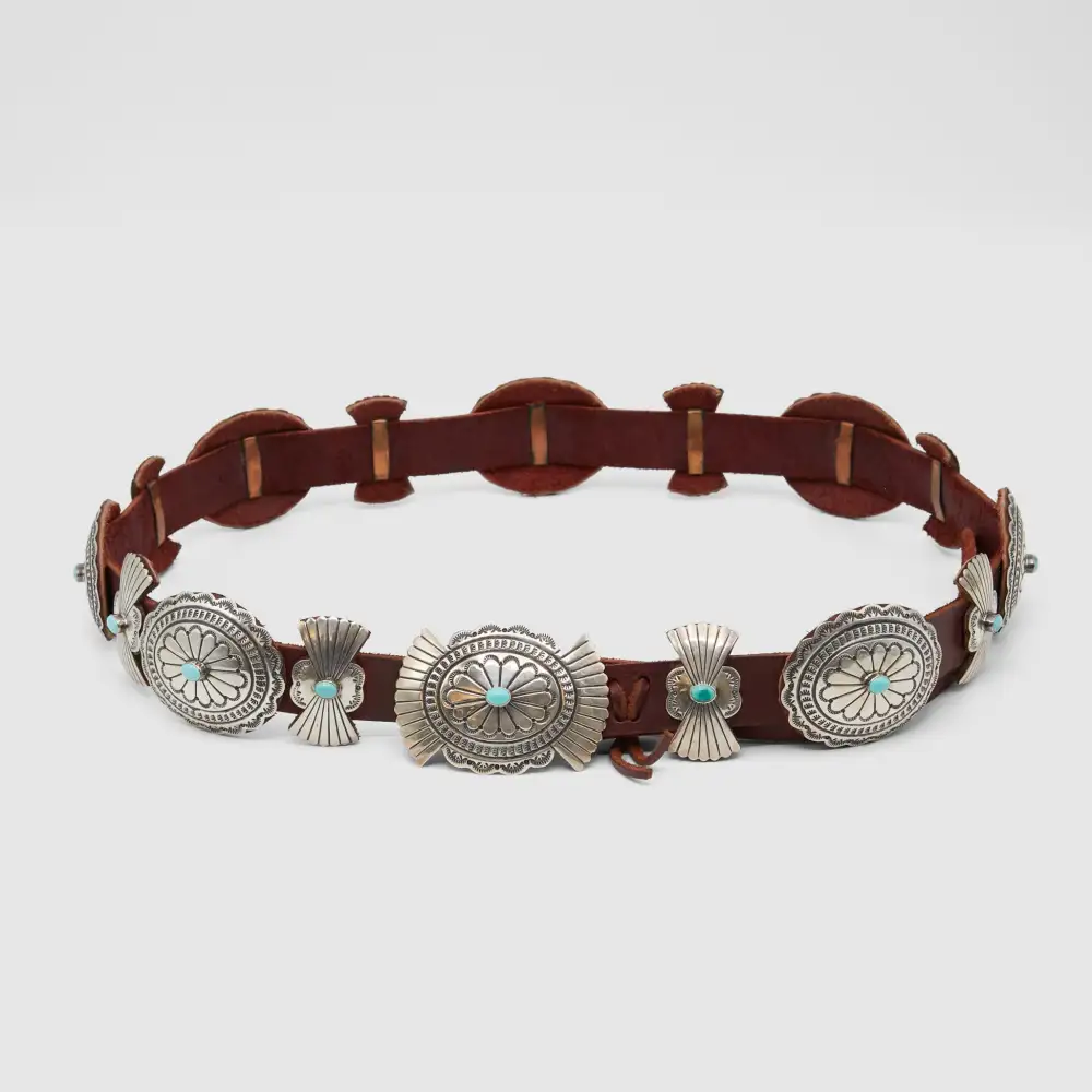 Engraved Concho Belt