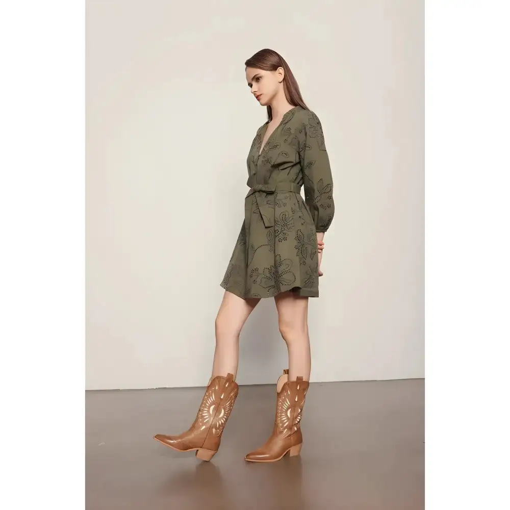 Britany Cut Out Western Boot