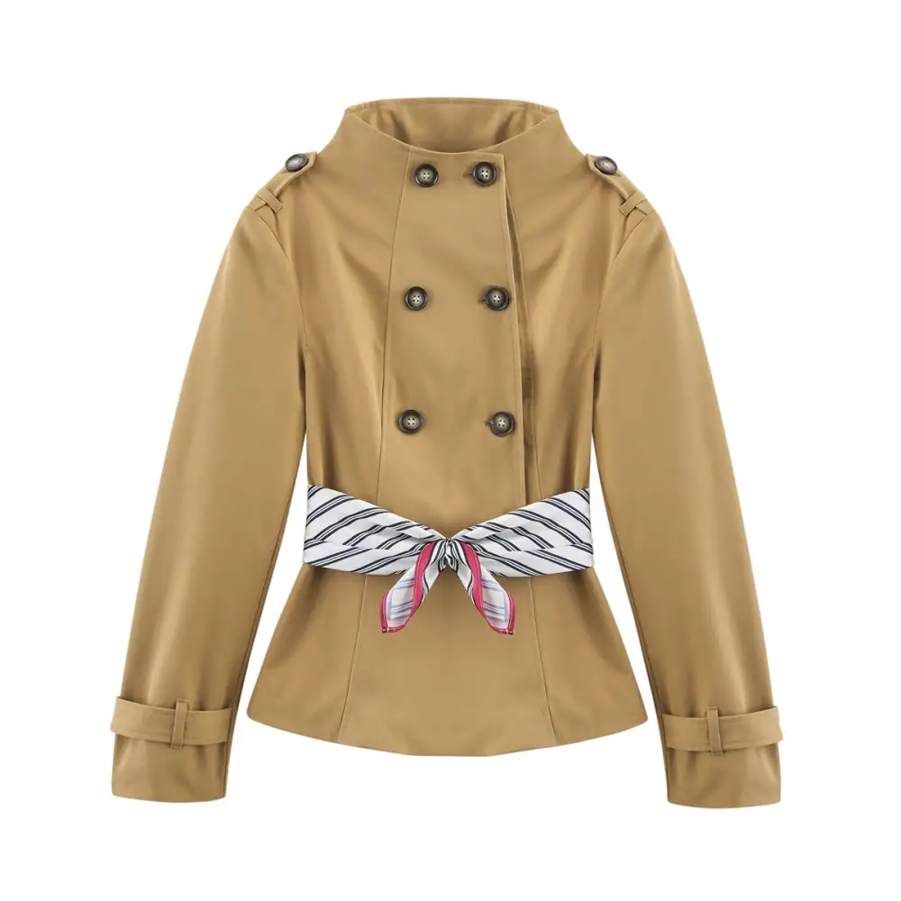 Tailored Utility Trench Coat