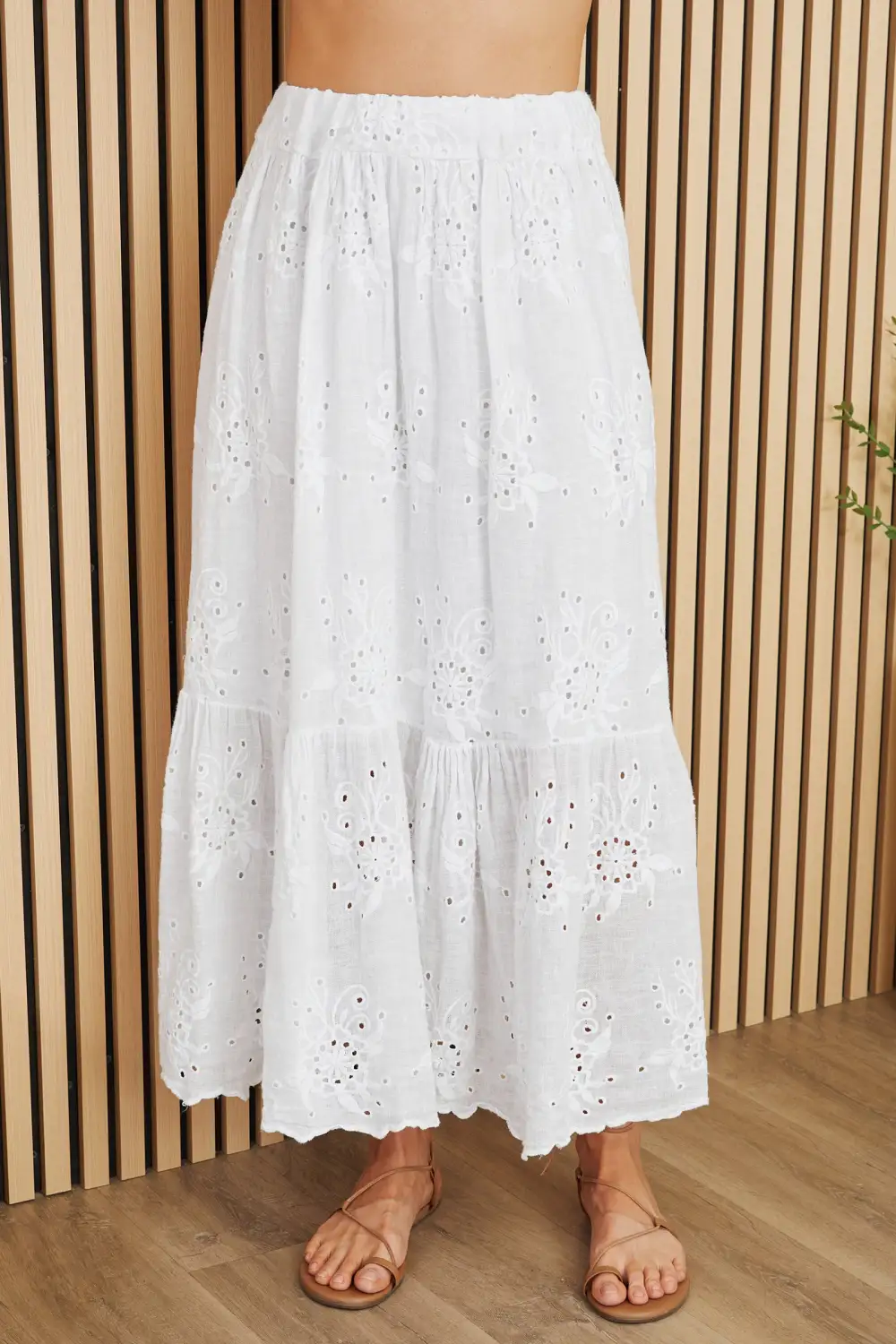 Linen Maxi Skirt