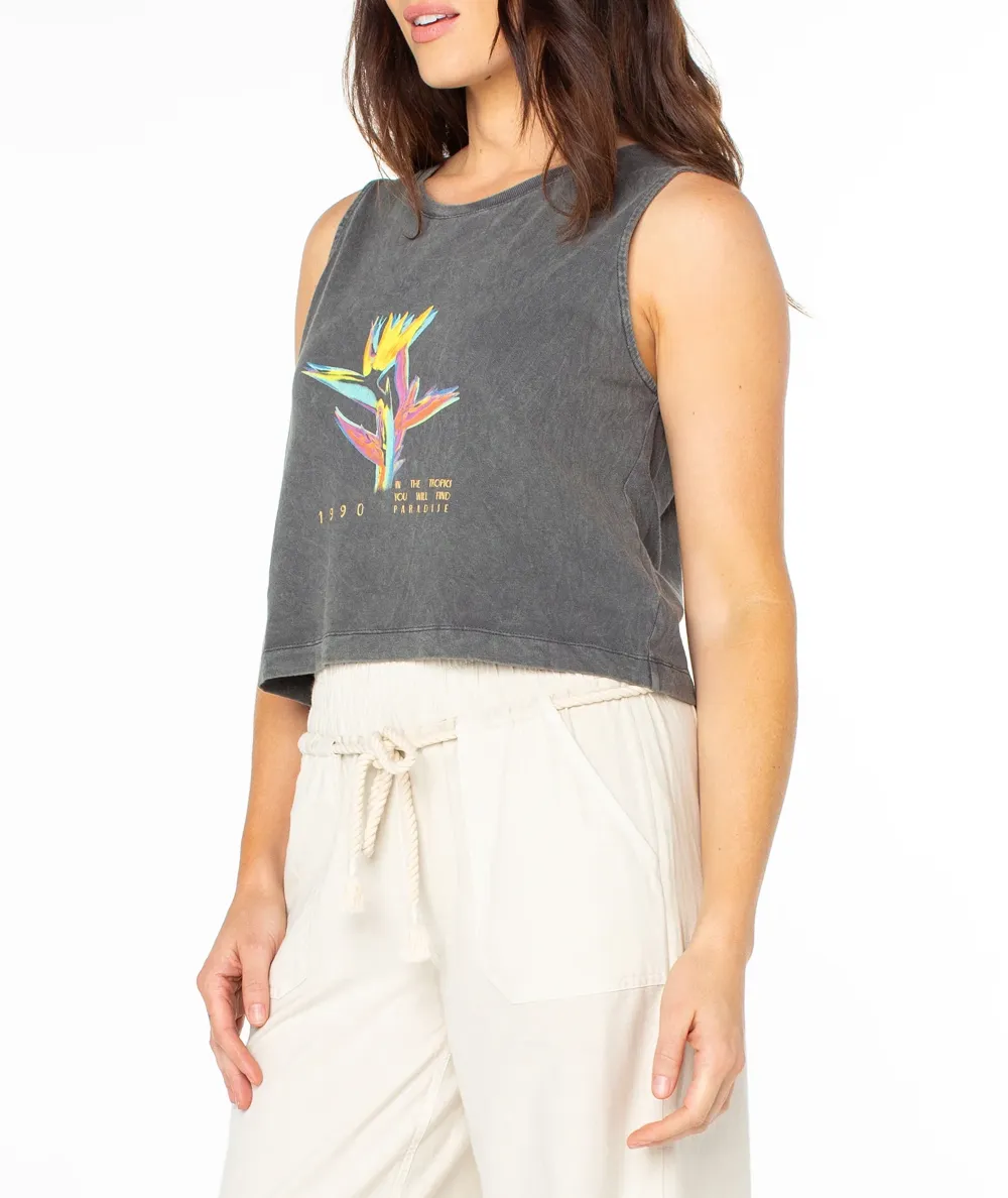 Sleeveless Cartoon Round Neck Vest