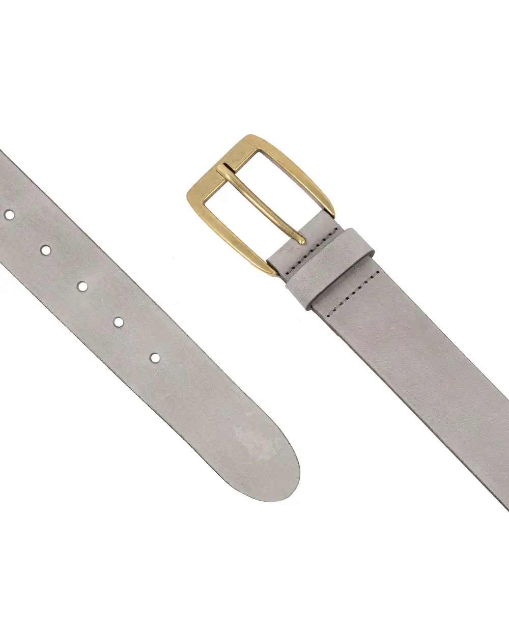 Leather Waist Belt With Buckle