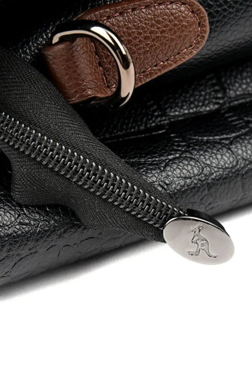 Leather Top Handle Bag