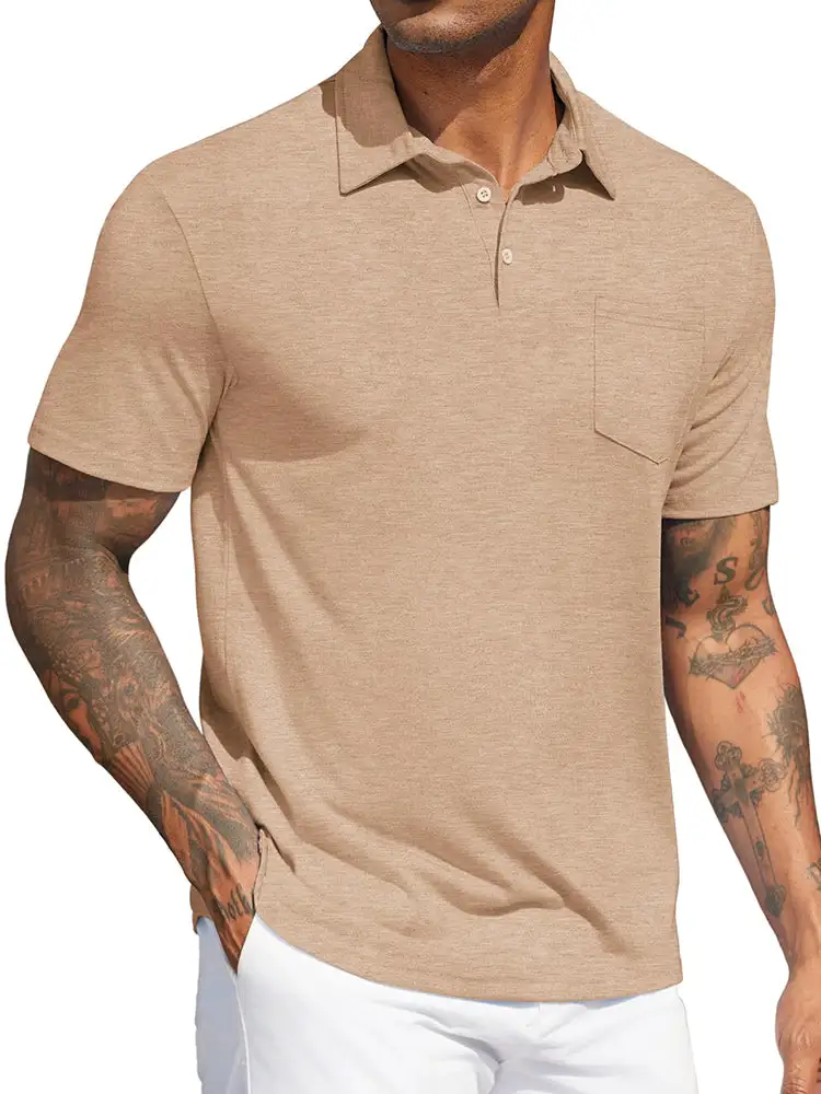 Casual Basic Golf Polo Shirt