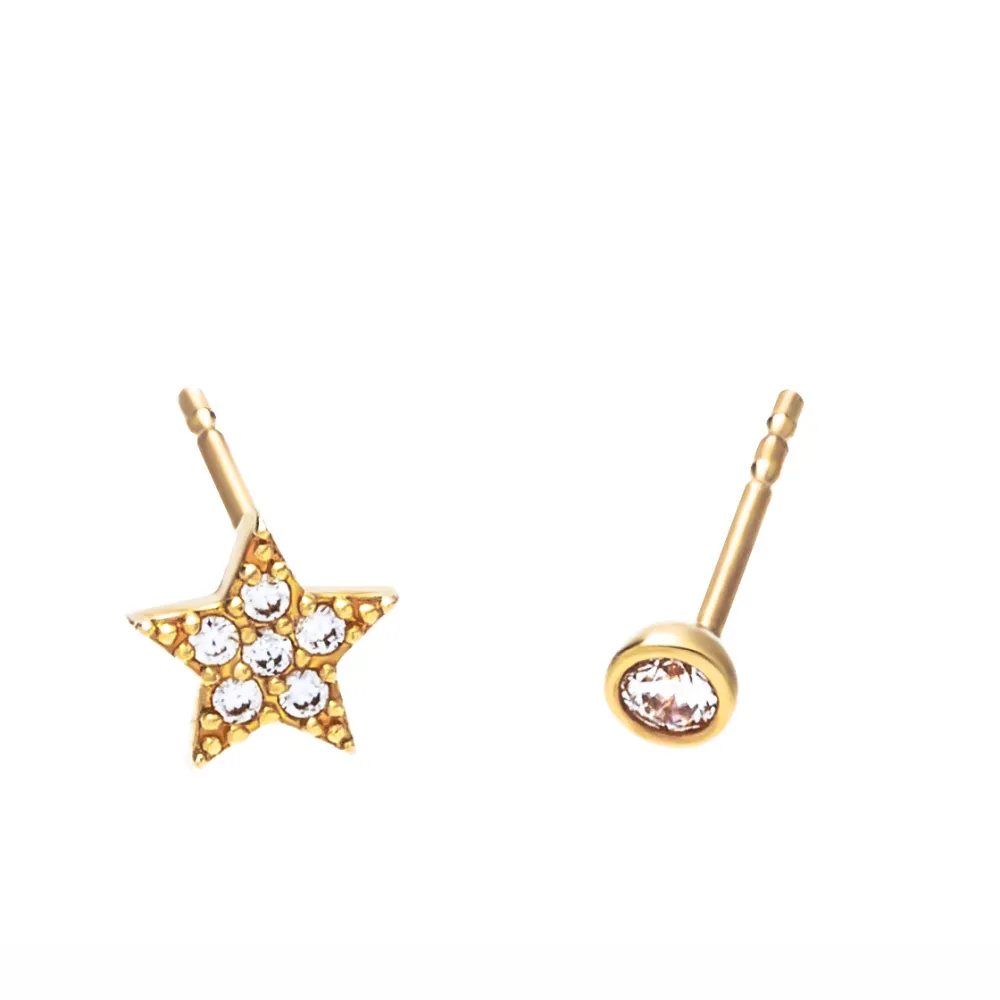Elegant Starburst Stud Earrings