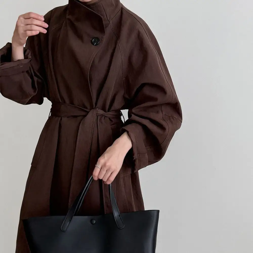 Refined Pearl Cascade Coat